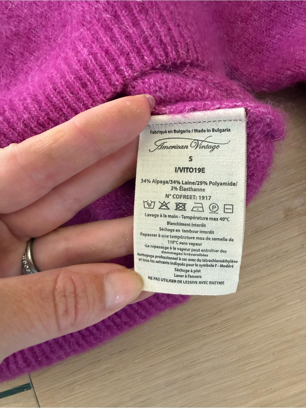 American Vintage Vitow Crewneck Cardigan — image 2 of 4